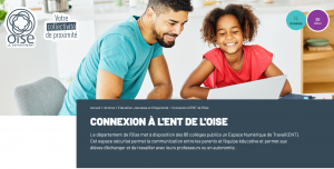 Connexion à l'ent de l'oise