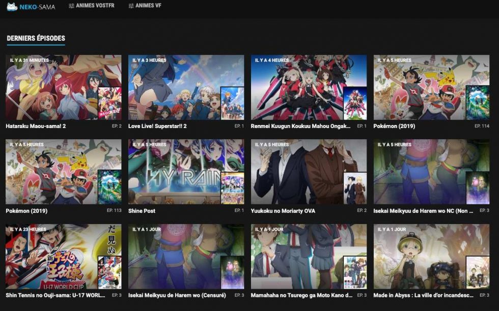 Neko Sama : un site de streaming très apprécié en France