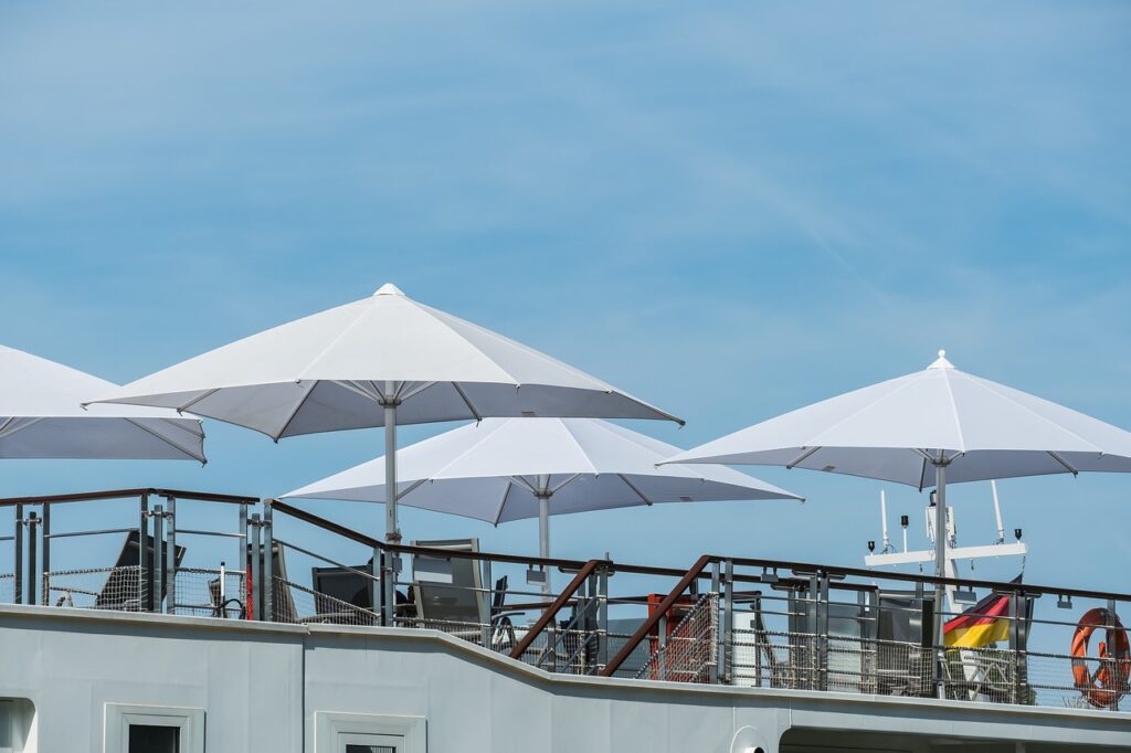 parasol carré