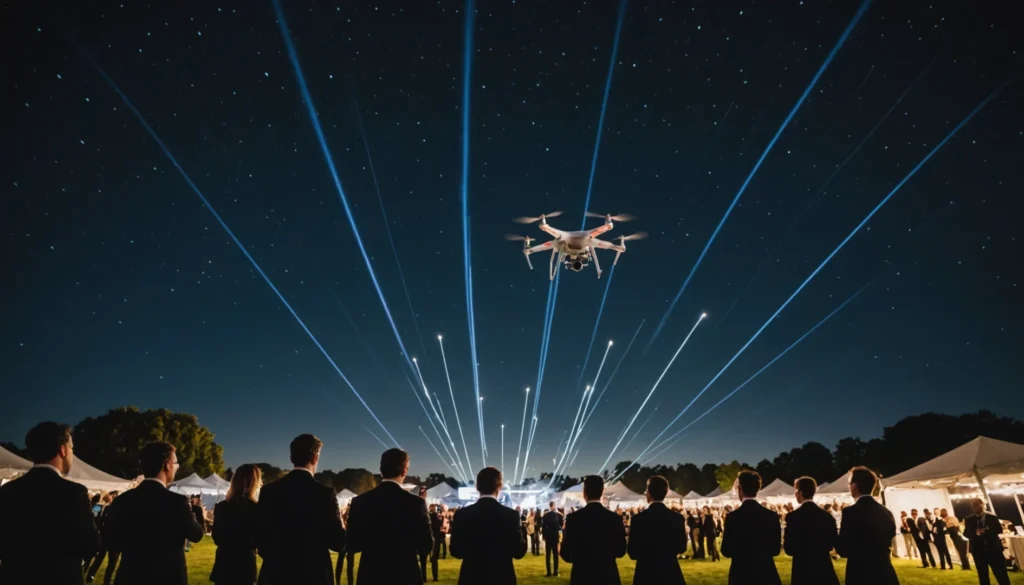comment faire un spectacle de drone