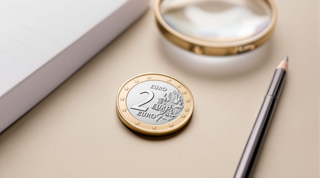 La pièce de 2€ commémorative : un actif tangible pour débuter un portefeuille numismatique rentable.