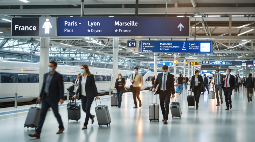 se déplacer de ville en ville en france