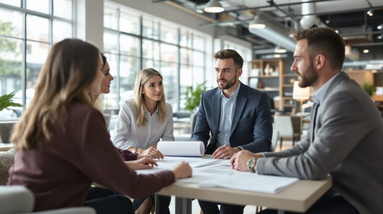 agencement espaces commerciaux