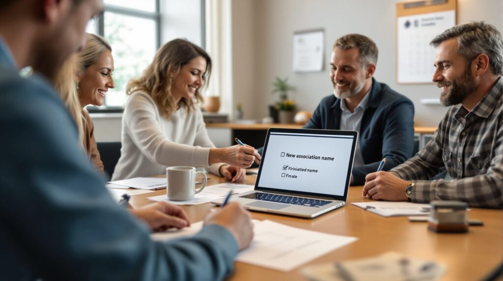 association changement de nom