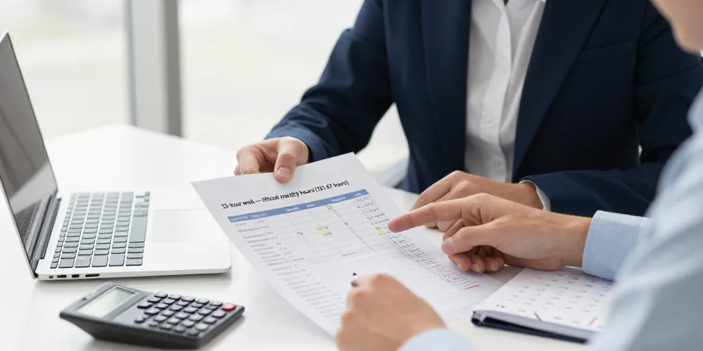 combien d'heure mensuel pour un 35h