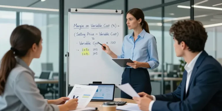 taux de marge sur coût variable formule