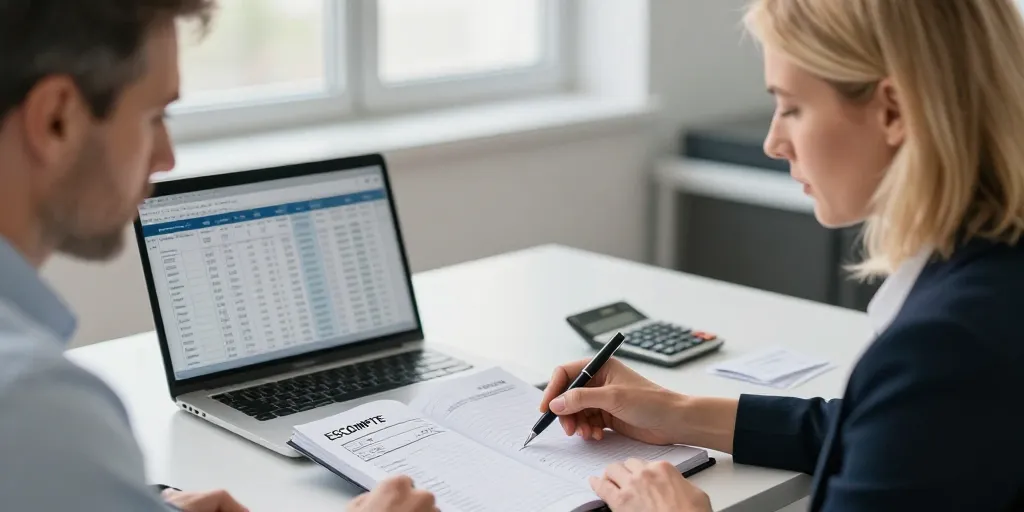 compte comptable escompte